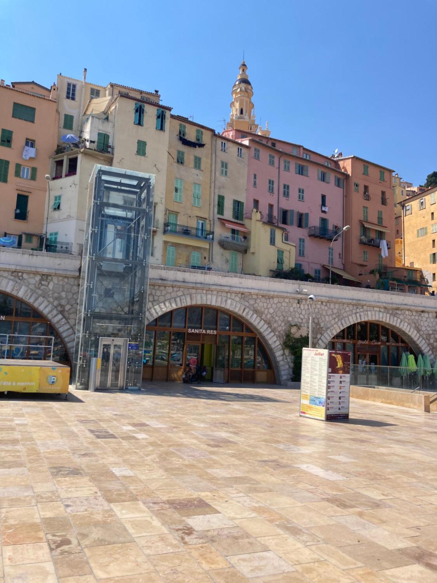 Studio La Cigale Bord De Mer Menton Exterior foto
